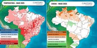 Calor acima da média e chuva: o que esperar do tempo em maio Calor acima da média e chuva: o que esperar do tempo em maio