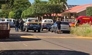 Armado, homem em surto &eacute; rendido ap&oacute;s uso de drone e spray de pimenta
