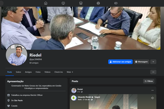 Governador denuncia perfil falso dele criado para dar golpes Governador denuncia perfil falso dele criado para dar golpes