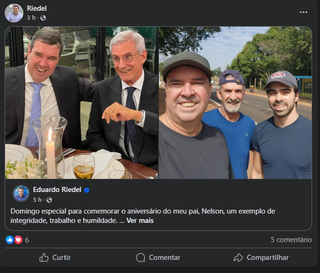 Governador denuncia perfil falso dele criado para dar golpes Governador denuncia perfil falso dele criado para dar golpes