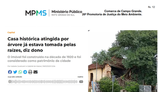 H&aacute; 1 m&ecirc;s, TJ deu &uacute;ltimo &ldquo;n&atilde;o&rdquo; a apelo para salvar casa hist&oacute;rica que desabou 