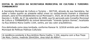 Há 1 mês, TJ deu último “não” a apelo para salvar casa histórica que desabou Há 1 mês, TJ deu último “não” a apelo para salvar casa histórica que desabou