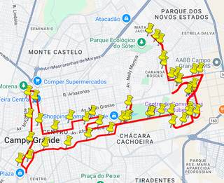 Maratona de Campo Grande ter&aacute; 20 ruas interditadas e largada &agrave;s 5h da manh&atilde;