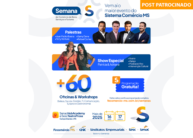 Semana S recebe Samy Dana, Tony Ventura, Juan Pablo e Rafael Cortez