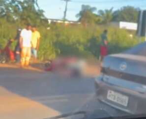 Motociclista morre ao ser atingido por caminh&atilde;o na sa&iacute;da para Terenos