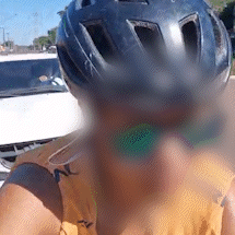 Atropelada na Avenida Guaicurus, ciclista alega ter sido perseguida