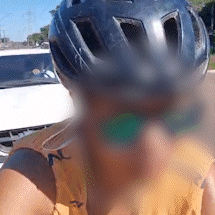 Atropelada na Avenida Guaicurus, ciclista alega ter sido perseguida