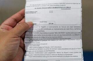 Proprietários de veículos com placa final 3 devem desconsiderar guia física Proprietários de veículos com placa final 3 devem desconsiderar guia física