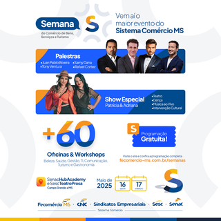Semana S recebe Samy Dana, Tony Ventura, Juan Pablo e Rafael Cortez