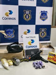 Correios encontram droga avaliada em R$ 240 mil escondida em encomendas