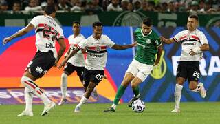 Vitor Roque decide de novo e Palmeiras conquista vit&oacute;ria nos acr&eacute;scimos 
