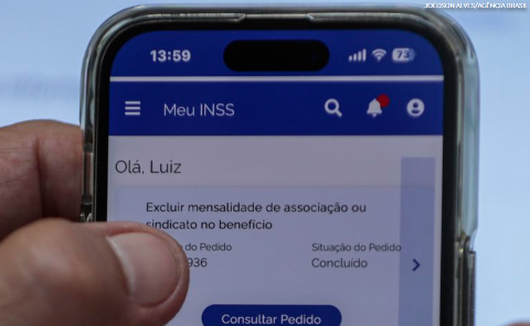 Canal oficial para reembolso de desconto indevido &eacute; o Meu INSS