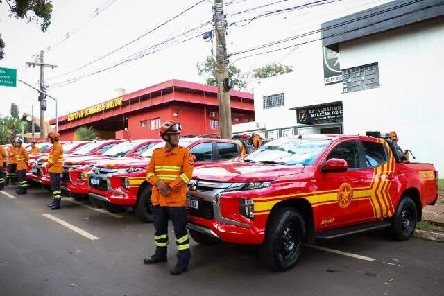 Governo de MS renova frota dos Bombeiros para enfrentar queimadas no Pantanal