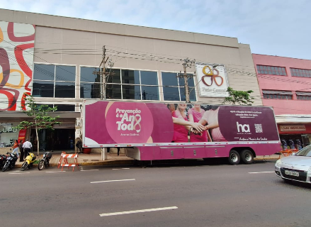 Campanha leva mamografia para shopping no centro da Capital