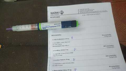 Falta de insulina em Campo Grande for&ccedil;a pacientes a reduzir doses do medicamento