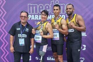 Atletas de Dourados conquistam medalhas no Meeting Paral&iacute;mpico