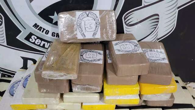 Pol&iacute;cia de MS foi a segunda que mais apreendeu coca&iacute;na no pa&iacute;s