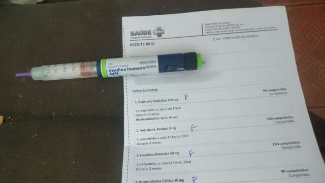 Falta de insulina em Campo Grande for&ccedil;a pacientes a reduzir doses do medicamento