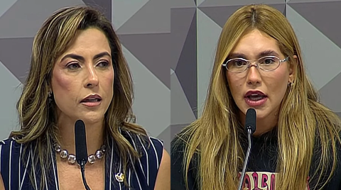 Soraya Thronicke d&aacute; &quot;fecho&quot; em Virginia Fonseca durante CPI das Bets