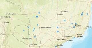 Estudo prevê tremores mais fortes entre 2028 e 2029 no Pantanal Estudo prevê tremores mais fortes entre 2028 e 2029 no Pantanal