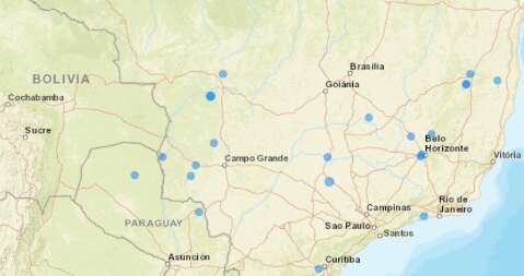 Estudo prev&ecirc; tremores mais fortes entre 2028 e 2029 no Pantanal