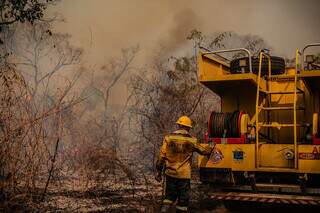 Ibama e Marinha firmam acordo para intensificar combate a incêndios em MS Ibama e Marinha firmam acordo para intensificar combate a incêndios em MS