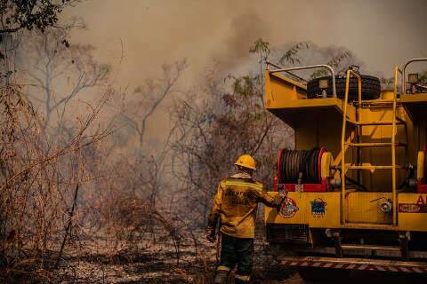 Ibama e Marinha firmam acordo para intensificar combate a inc&ecirc;ndios em MS