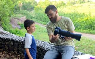 Passarinheiro, aos 6 anos Arthur participa do maior evento de observa&ccedil;&atilde;o de aves