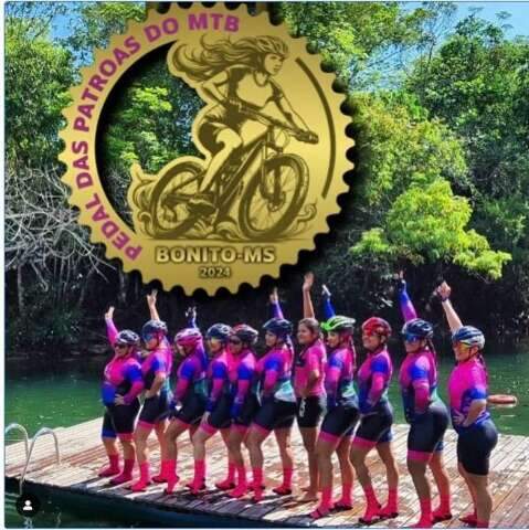 Mulheres v&atilde;o curtir o desafio de pedalar por 30 Km em Bonito