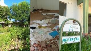 Abandonada, antiga Clínica Carandá deixa para trás documentos de pacientes Abandonada, antiga Clínica Carandá deixa para trás documentos de pacientes