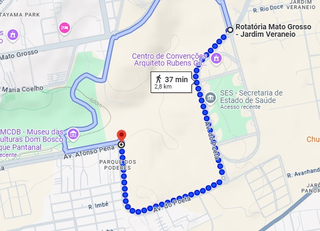 Detran-MS promove caminhada de 5 km pelo Maio Amarelo na Avenida do Poeta
