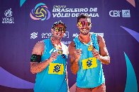 Campo-grandense leva medalha de ouro em Circuito de Vôlei de Praia