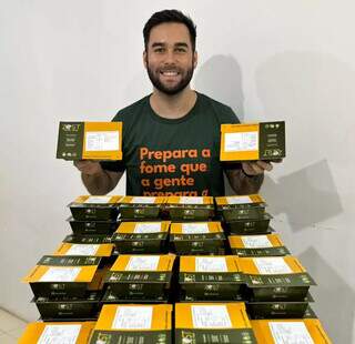 Eric e Alanna deixaram CLT para fazer marmitas fitness congeladas