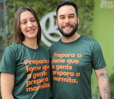 Eric e Alanna deixaram CLT para fazer marmitas fitness congeladas