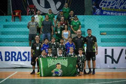 Time de MS tenta se recuperar nesta segunda na Ta&ccedil;a Brasil sub-11 de futsal
