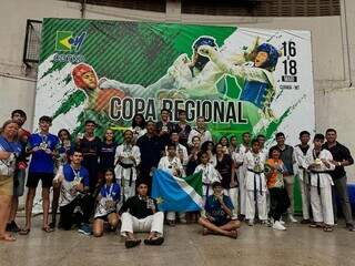 Mato Grosso do Sul conquista 31 medalhas na Copa Regional de taekwondo
