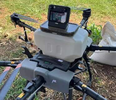 Pesquisa in&eacute;dita vai usar tecnologia de drone para restaurar biomas de MS 