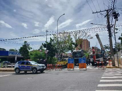 Ernesto Geisel fica interditada por 3 dias para reparos no C&oacute;rrego Segredo
