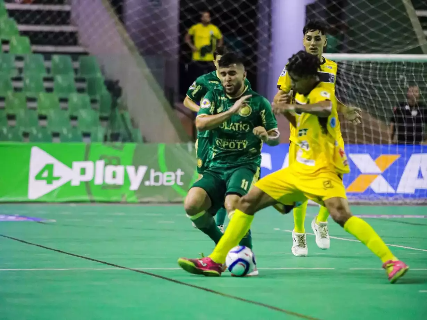 Time de MS sofre goleada de 6 a 0 pelo Brasileir&atilde;o de Futsal