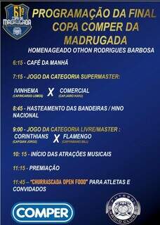 Copa da Madrugada, palco de histórias, amizades e paixão pelo futebol Copa da Madrugada, palco de histórias, amizades e paixão pelo futebol