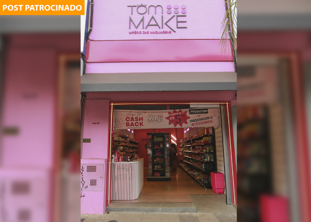 Tom Make faz festa com brindes e pre&ccedil;os especiais a partir de R$ 4,99