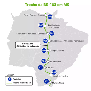 Leil&atilde;o nesta quinta-feira deve confirmar continuidade da CCR at&eacute; 2054 em MS