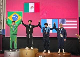 Atleta de MS conquista prata no Panamericano Sub-15 de luta livre