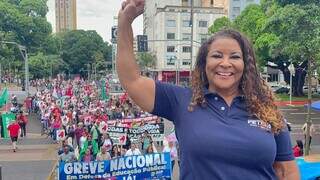 Deumeires Morais: a mulher que pode fazer hist&oacute;ria &agrave; frente da FETEMS
