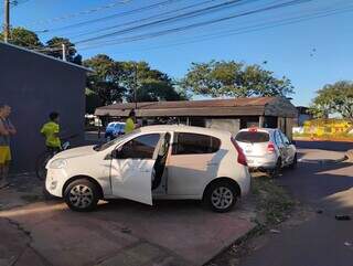 Motorista &eacute; socorrido ap&oacute;s colis&atilde;o com capotagem no Coophamat