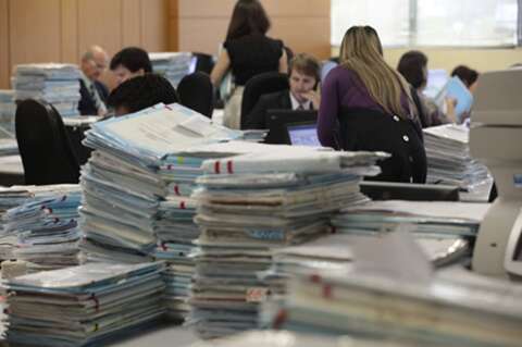 Com 45 mil processos parados, TJMS n&atilde;o poder&aacute; passar 120 dias sem dar andamento