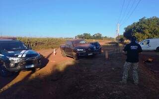 Homem morre em acidente entre Palio e Hilux do prefeito de Laguna Carap&atilde;