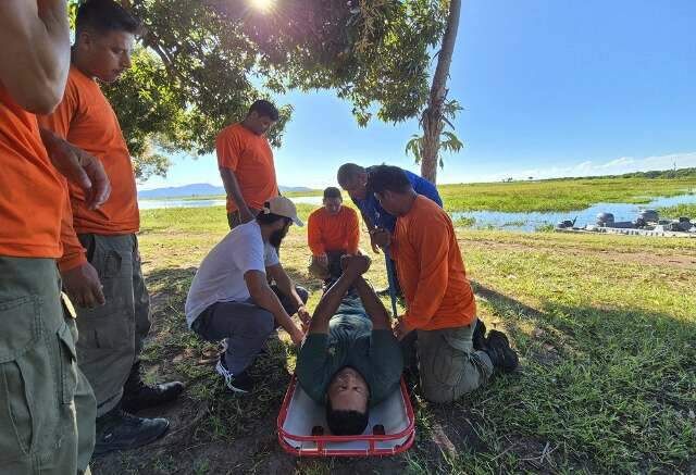 Pantaneiros recebem curso de primeiros socorros certificado internacionalmente