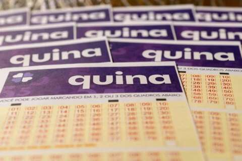 Aposta de Campo Grande acerta quadra da Quina e leva R$ 10,7 mil