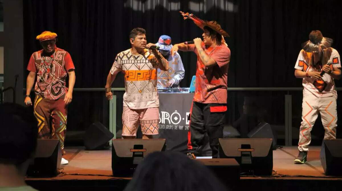 Brô MC's no The Town: Rap indígena invade o palco Factory | 12 de